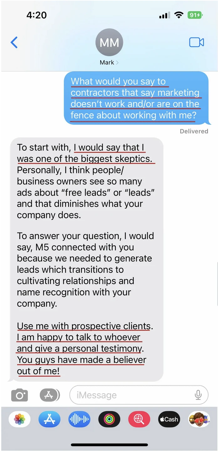 Client result 10